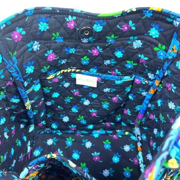 Vera Bradley Midnight Blues Tote - Picture 7 of 7